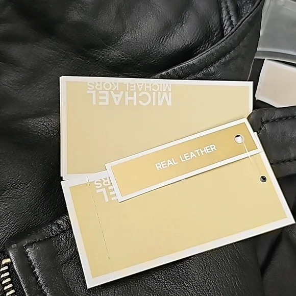 Michael Kors Leather Jacket - Picture 14 of 15